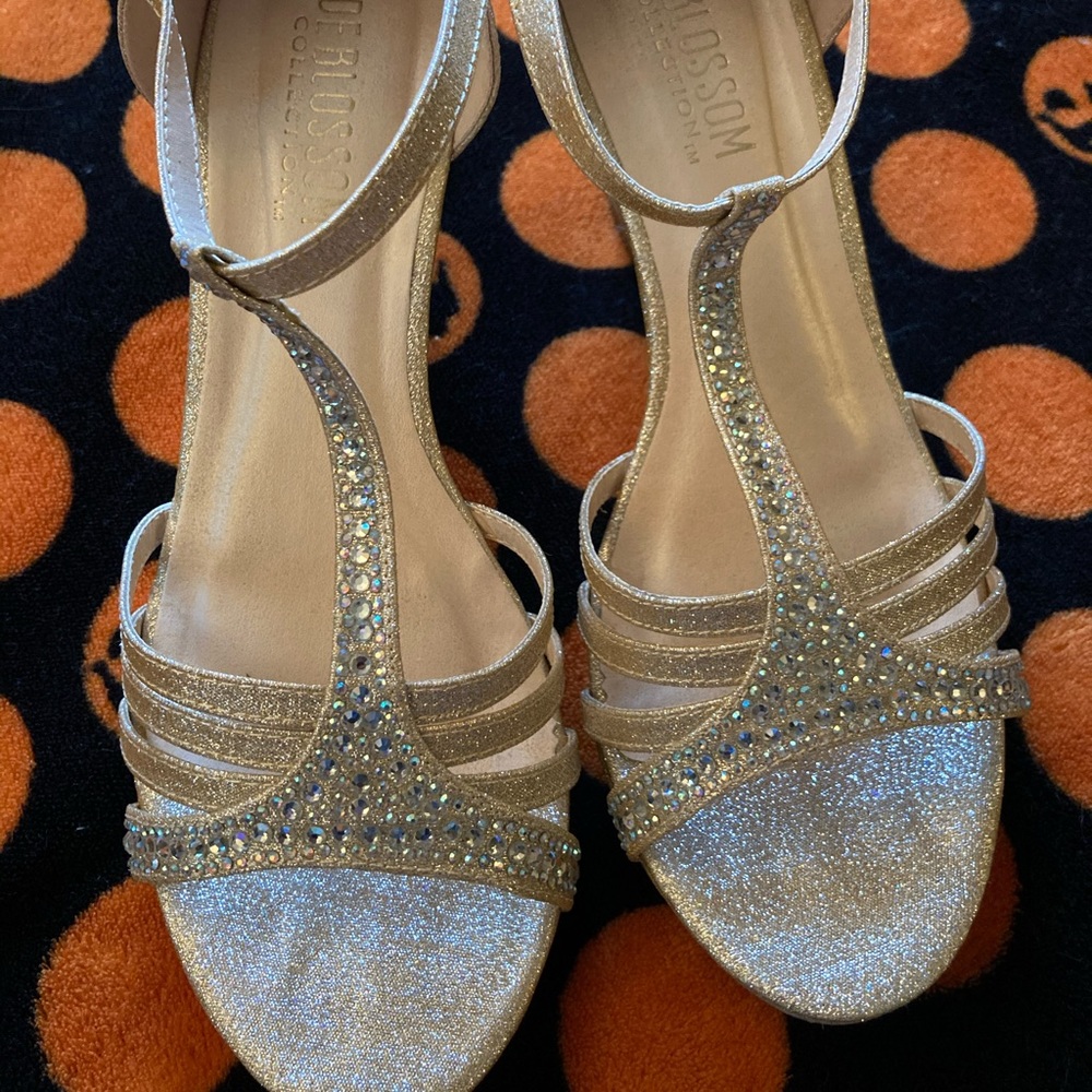 Nude Sparkle Heel
